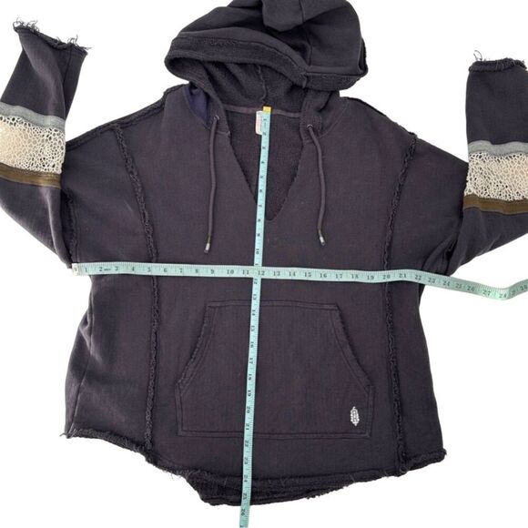 Free People Movement Dream Catcher Hoodie Black Medium - Picture 12 of 14